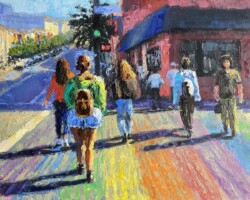 oil on canvas,
14x11 inches